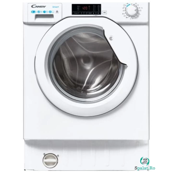 CANDY Masina de spalat rufe cu uscator incorporabila Candy, Clasa D, 1400 rpm, Spalare 8 kg, Uscare 5 kg, Easy Iron, Alb la 1,979.99 lei ron