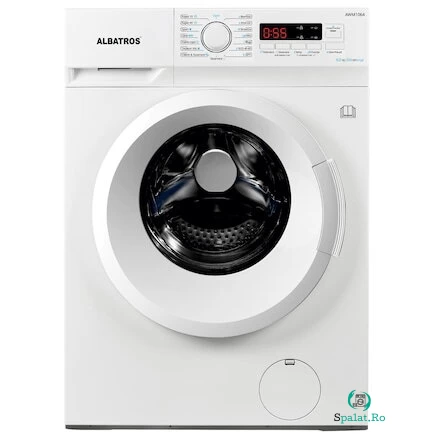 Albatros Masina de spalat rufe Albatros AWM1064,7 kg, Slim, 15 programe, 1000 rotatii, Clasa energetica E, Termostat reglabil, Program ECO 40-60°C, Blocare acces copii, Alb