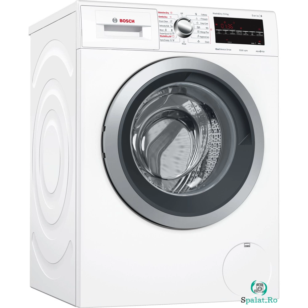 Masina de spalat rufe cu uscator Bosch WVG30442EU, 1500 RPM, 7 kg spalare, 4 kg uscare, Clasa A la 4,299.99 lei ron