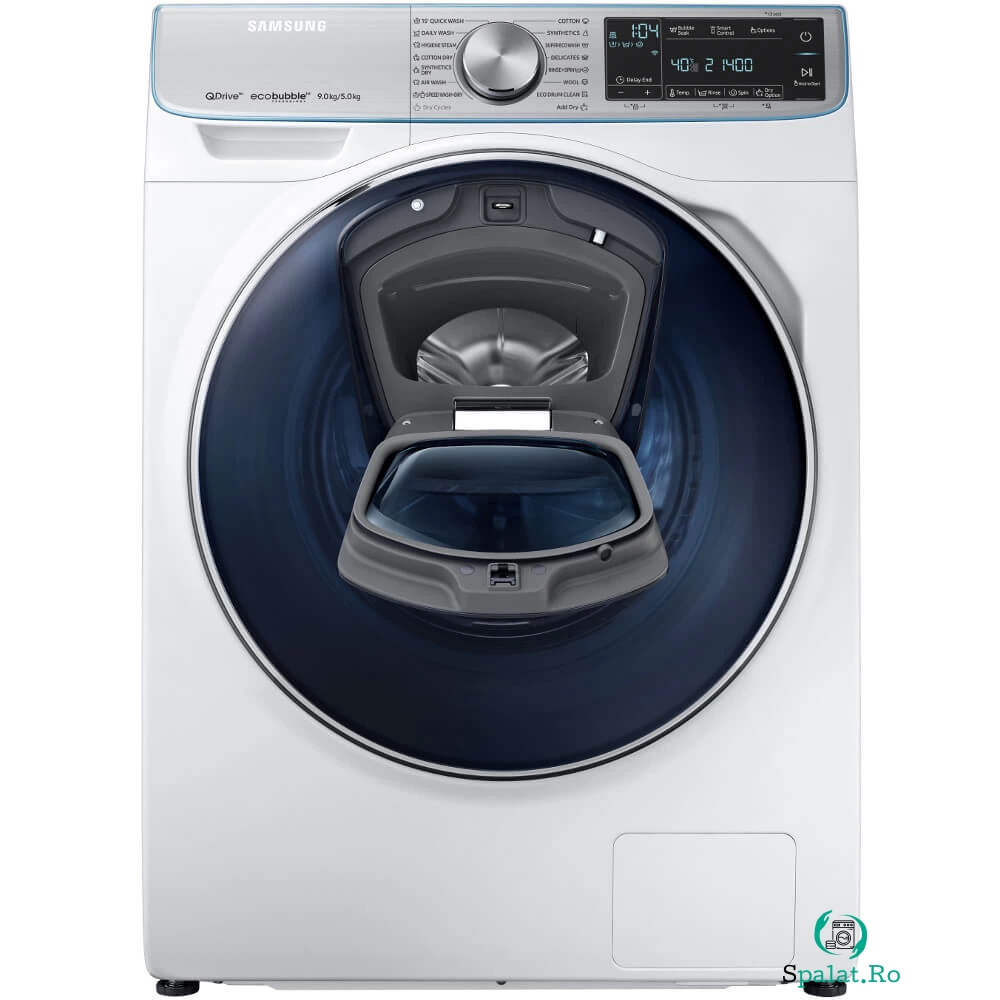 Masina de spalat rufe cu uscator Samsung WD90N740NOA/LE, AddWash, 9 kg spalare, 5 kg uscare, 1400RPM, Clasa A