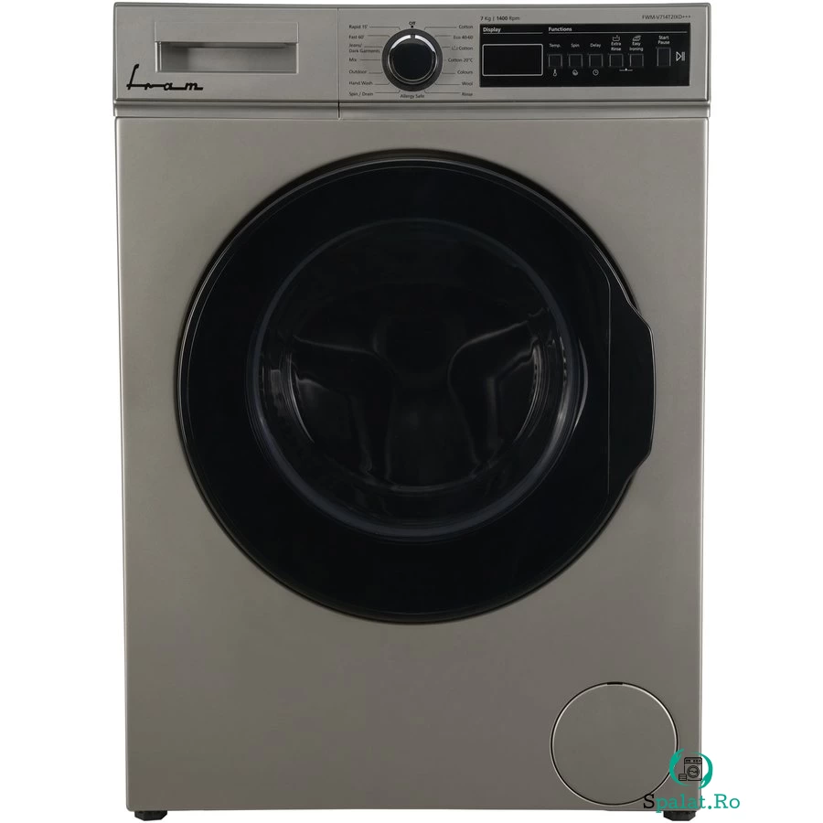 Masina de spalat rufe FWM-V714T2IXD+++ 7kg 1400RPM Clasa D Inox Crom