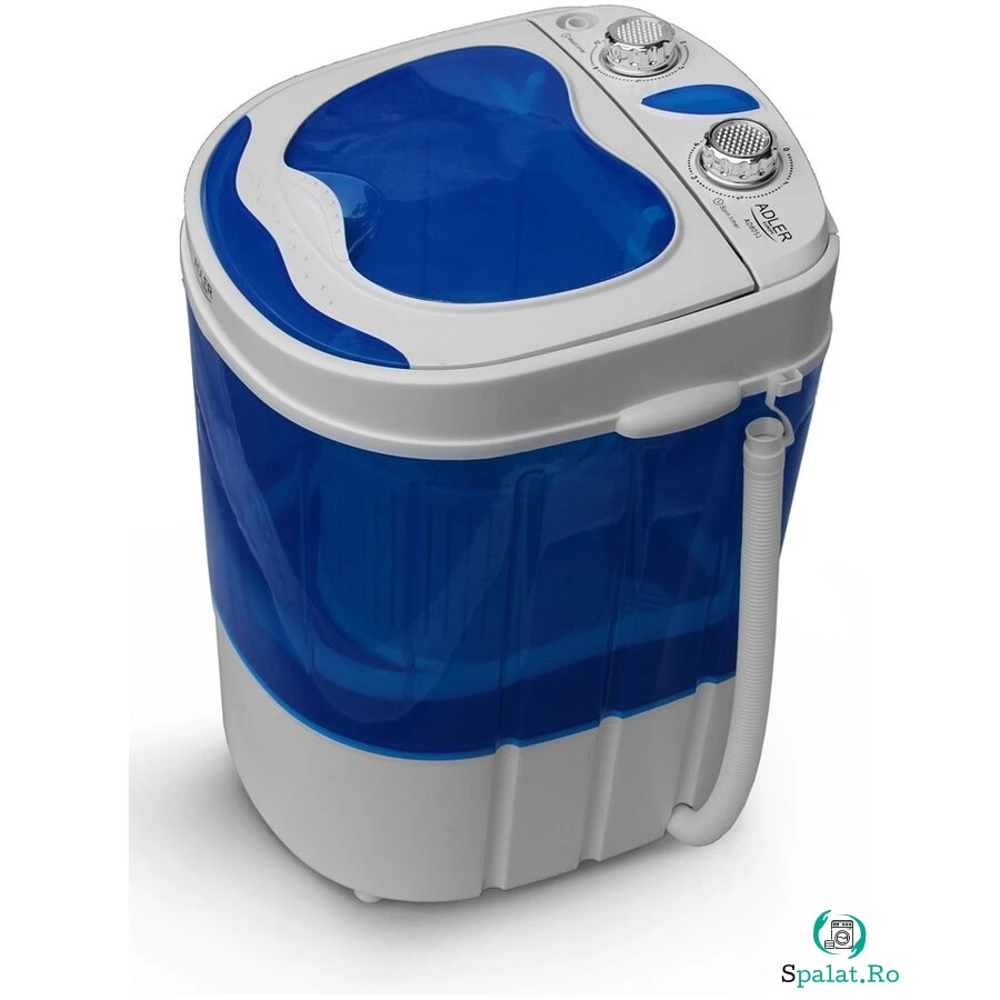 ADLER Masina de spalat rufe portabila ADLER AD 8051 ,turist, 580 wati, Alb