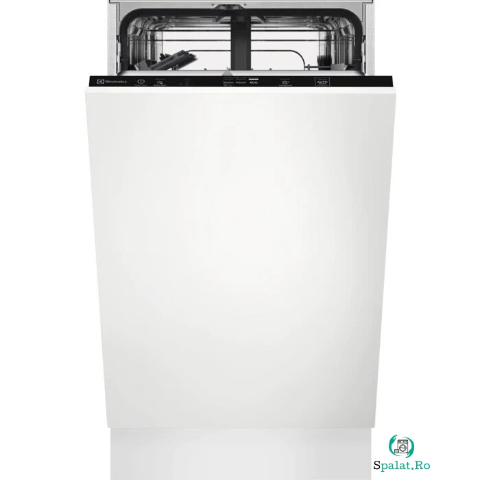 Electrolux Masina de spalat vase incorporabila Electrolux EEA22100L, 9 seturi, 6 programe, 45 cm, Clasa F, panou comanda negru