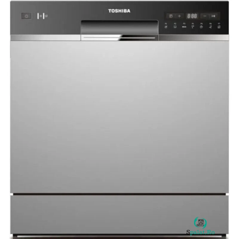 Toshiba Masina de spalat vase Toshiba DW-08T2EE(S)-PL, 8 seturi, Clasa energetica F, 49 dB