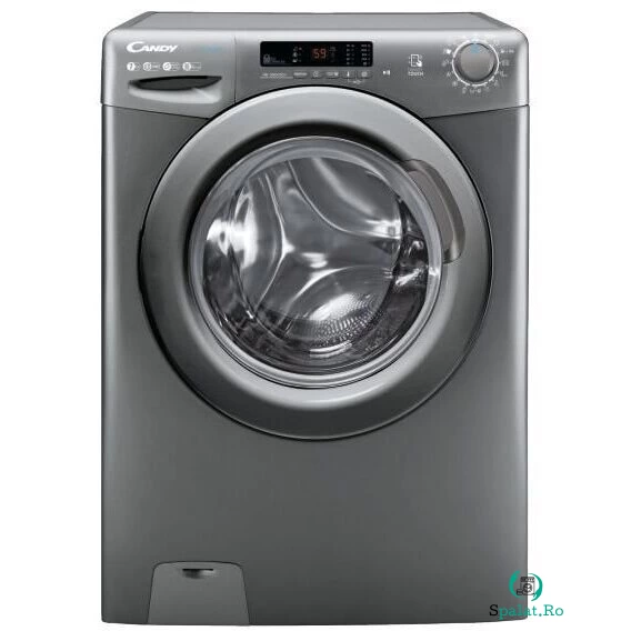 CANDY Masina de spalat rufe Candy Smart Pro CS 1272DRRE/1-S, incarcare frontala, 7 kg, 1200 rpm, Clasa D, Gri la 1,763.99 lei ron