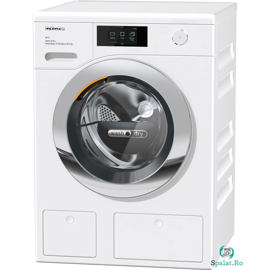 Miele Masina de spalat cu uscator Miele WTR860 WPM, 8/5 kg, 1600 rpm, Clasa D, TwinDos, PowerWash, Alb la 12,607.99 lei ron