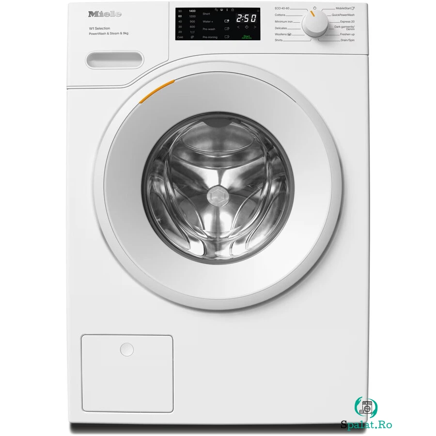 Miele FS Masina de spalat rufe Miele WSD 383 WCS, 9 kg, 1400 rpm, Clasa A, SteamCare, QuickPowerWash, Miele@home, Alb