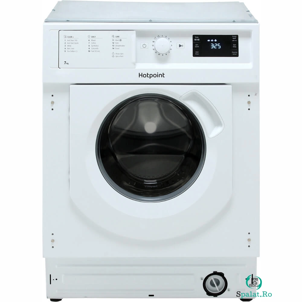 Masina de spalat rufe incorporabila Hotpoint BIWMHG71484, 1400 rpm, 7 kg, Clasa A+++ la 2,449.99 lei ron