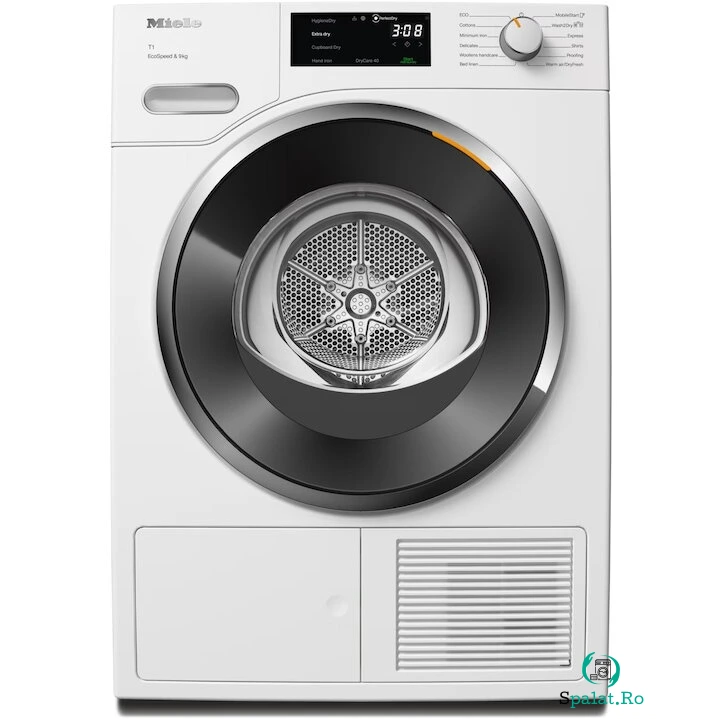 Miele Uscator rufe Miele TWH 780 WP EU1 LW, EcoSpeed, 9 kg, Hygien Dry, DryCare 40, SilenceDrum, DirectSensor, Clasa energetica C, Alb [12729690]
